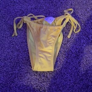yellow swimsuit bottoms